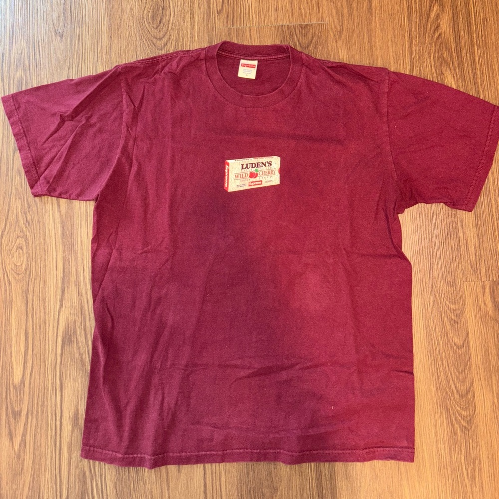 Supreme Luden’s Maroon T-Shirt